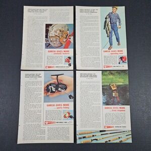 1966 Garcia Fishing Gear Reviews/Articles/Advertisements Teaneck NJ Rods & Reels
